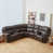 Dark Brown Genuine Leather selected