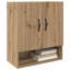 vidaXL Wall-Mounted Cabinet Wall-mounted Engineered Wood Storage Solution-1107555013
