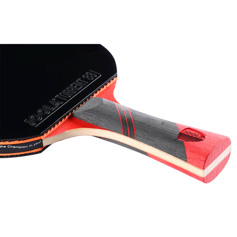 Raquette de tennis de table avec manche évasé JOOLA Omega Speed - Raquette de tennis de table, Rouge