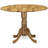 Philipston Modern Dining Table - a Round Kitchen Table Top with Dropleaf & Pedestal Base, 42x42 Inch, Natural Oil-1639237184-1623425135