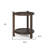Addington Tray Top End Table