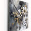 Jaisen - Horloge murale moderne à motif floral-1602508044