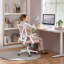 Mesh Desk Chair with Flip-up Armrest-473716957