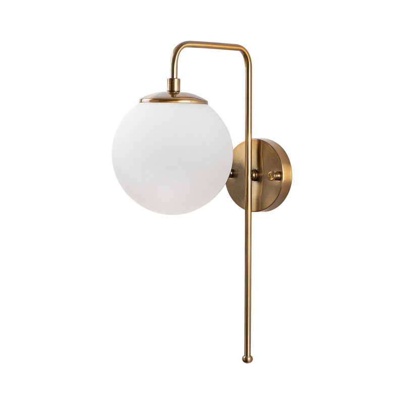 Luminaire de grange 1 lumière Pierron, Or