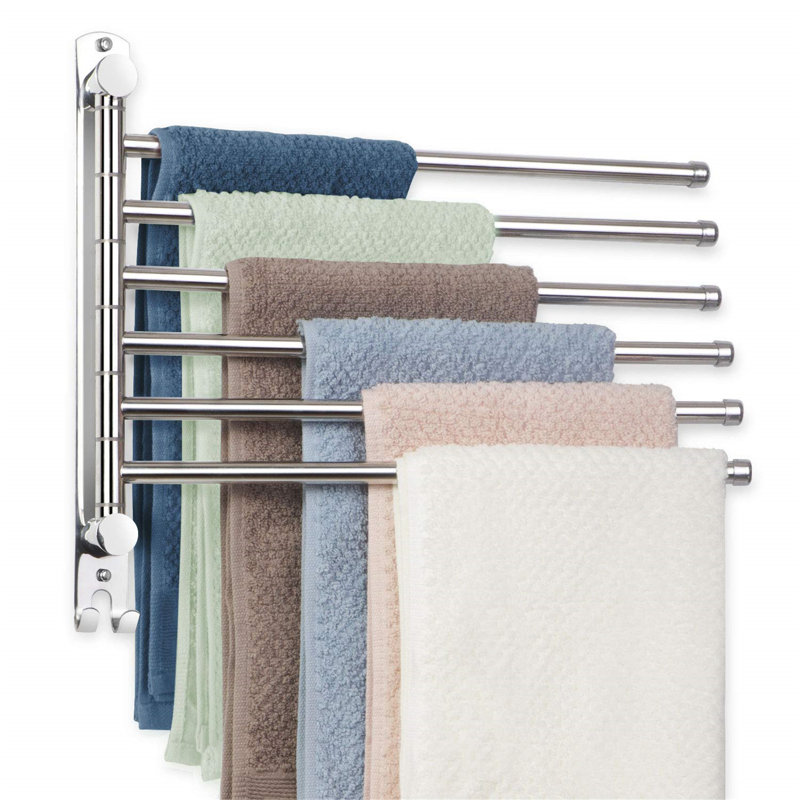 Gisbelle 35 cm L Towel Rack, Stainless Steel