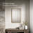 KOHLER Essential Rectangular Wall Mirror, Bathroom / Vanity Mirror with Frame-91696110-91696113