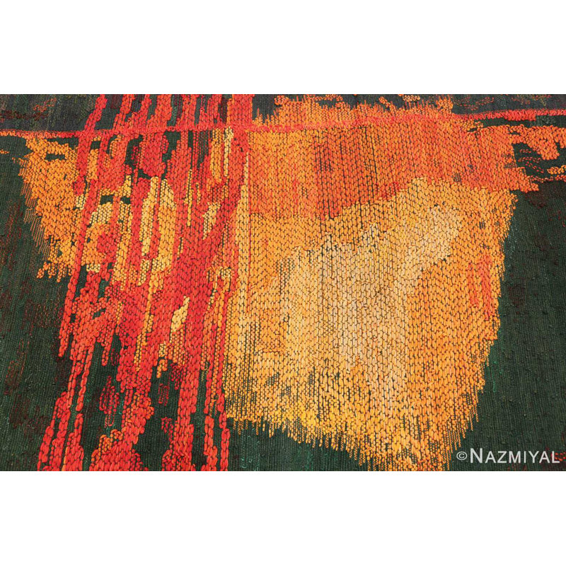 Scandinavian One-of-a-Kind Rectangle 9' X 13'7" Area Rug
