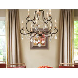 Bordeaux 10 - Light Dimmable Tiered Chandelier