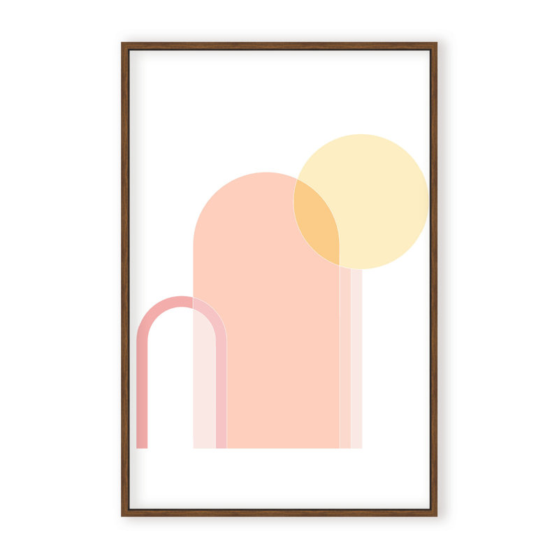 Summer Rendezvous Print by Stefanie Bales, 36" H x 24" W x 2.375" D, Framed Canvas, Brown