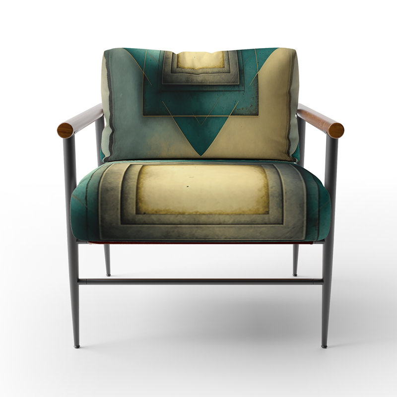Fauteuil rembourré contemporain, Perfect Abstract, Noir, noir, noir, noir