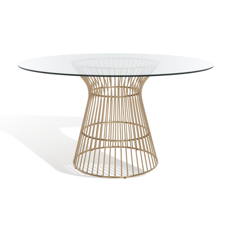 Round Glass Dining Table