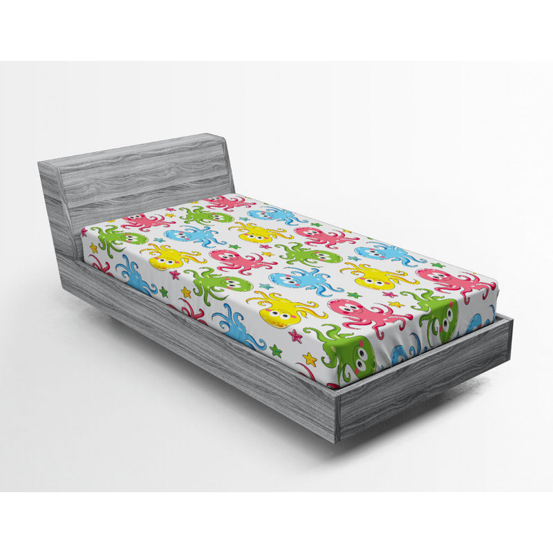 Microfiber Fitted Sheet, Twin Fitted Sheet