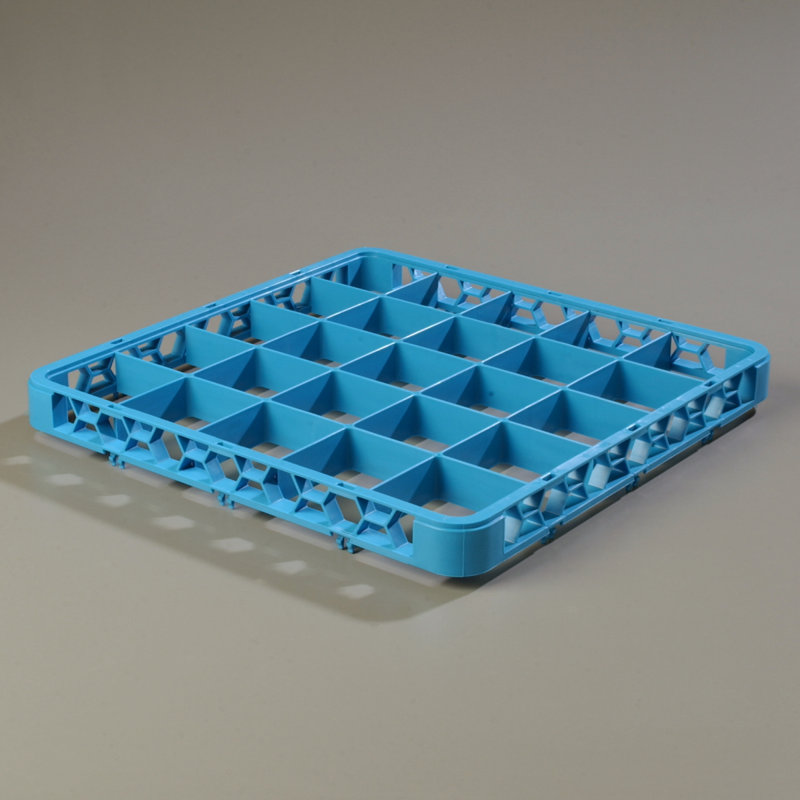 Extension en verre divisé à 25 compartiments OptiClean™, Bleu, Bleu