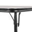 Ensemble de 5 tables pliantes et chaises pliantes pour le bureau personnel et les ateliers
