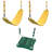 Plastic Belt Swings with Chains and Stand-up Swing Combo-38250701