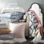 Polyester Geometric Shapes Quilt with Pillow Shams-634011628-634011626