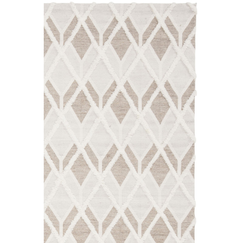 Tapis géométrique tissé à la main Chanelle, Rectangle 3 pi x 5 pi