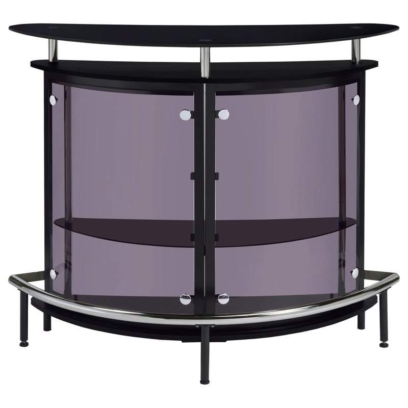 Armoire à vin Strick, Noir
