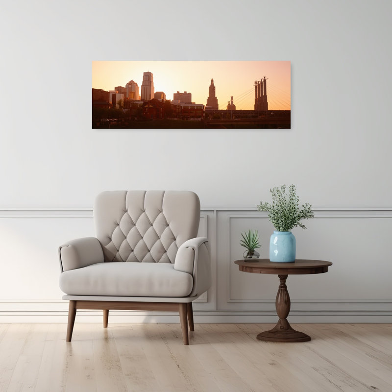 Kansas City Missouri USA by Craig C. Sheumaker - Wrapped Canvas Panoramic Print, 30.48 cm H x 91.44 cm W