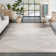 Well Woven Harlow Evie Tribal Diamond Medallion Pattern Beige Looped Pile Rug