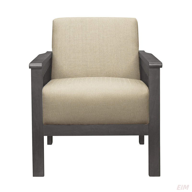 Chaise d'appoint en bois massif 1 pièce, Marron clair