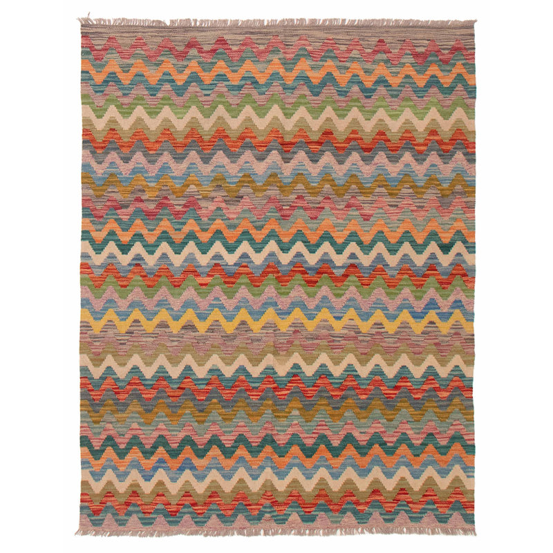 Tapis orange unique 5 pi x 6 pi 5 po Kresha