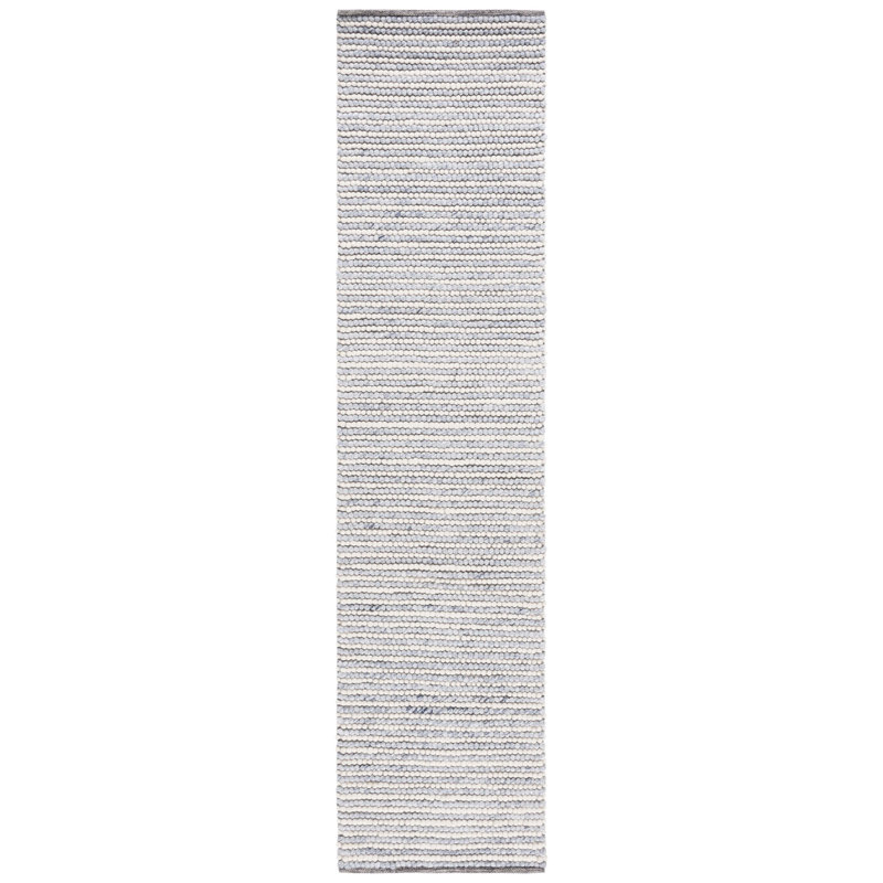 Tapis en laine et en coton tissé à la main par MSR Natura 9650 Martha Stewart, Tapis de couloir 2 pi 3 po x 9 pi