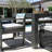 Georgie Rectangular Outdoor Dining Table With Umbrella Hole , 90'' in. W 42.09'' in. D