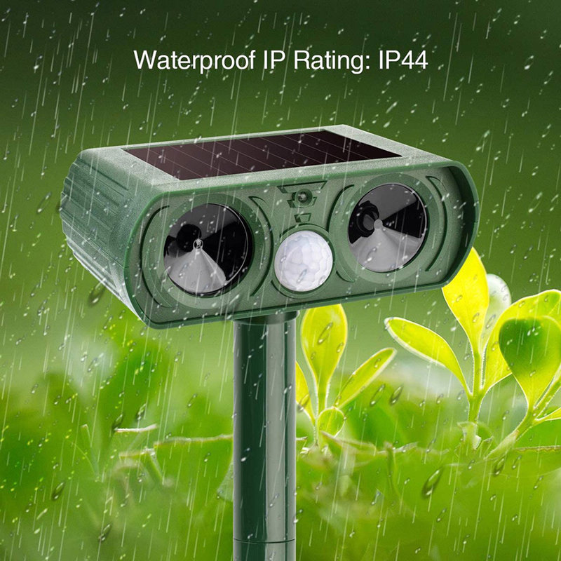 Projecteur DEL vert à énergie solaire