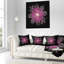 Coussin floral à fleur brillante-30721686-30721690