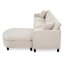 Canapé modulaire polyvalent avec repose-pieds librement amovible et coussins de siège et de dossier amovibles-126061256