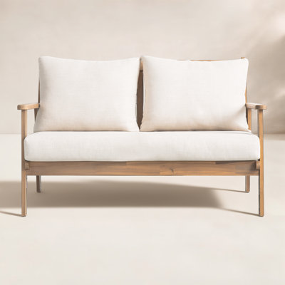 52" Acacia Patio Loveseat