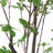 70.9" Artificial Disc Leaf Tree With Pot – Green