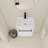 Floating Wall-Mounted Bathroom Vanity with Ceramic Sink-1427178392