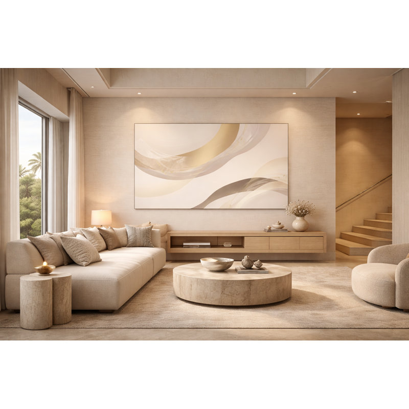 Art mural sur toile Gilded, Noir