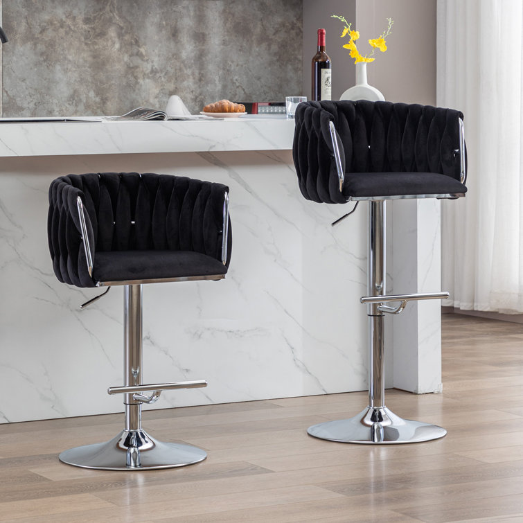 Banassak Swivel Adjustable Height Stool