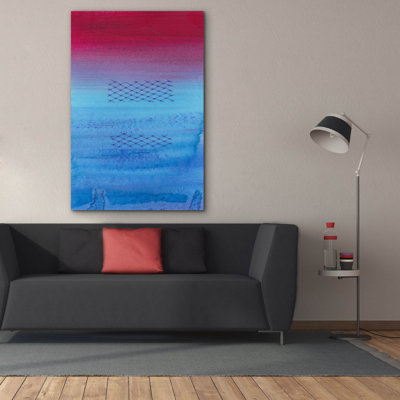  Art mural sur toile, "Renard Kaose" par Renee Kaelber