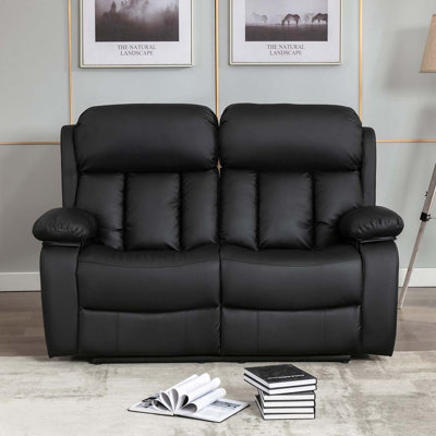 Deneka 2 Seater Linen Reclining Sofa