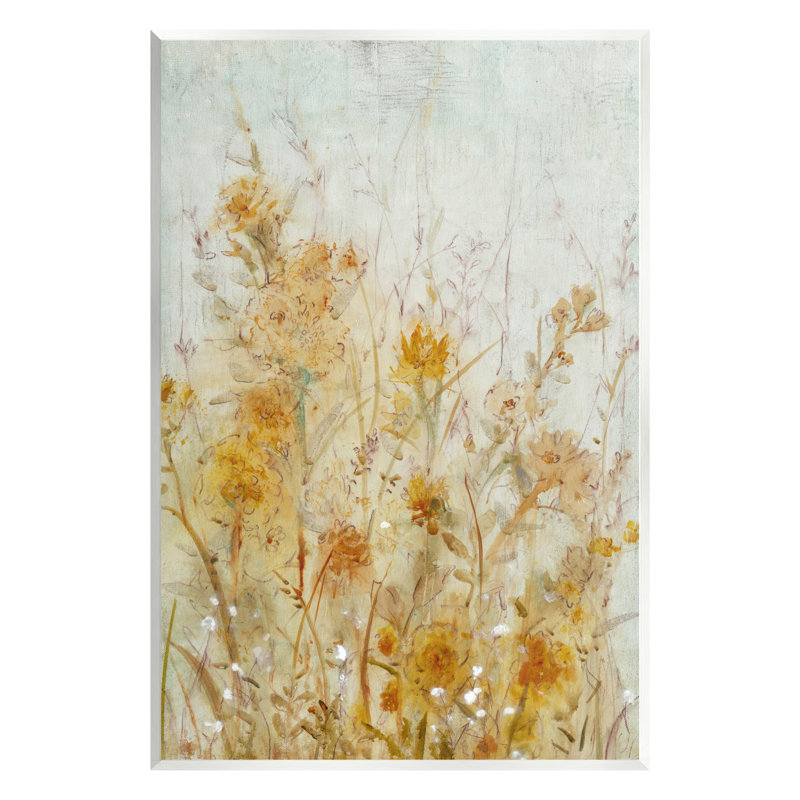 «Stupell Industries», art mural en fleurs abstraites par Tim O'toole-au-690, H 19 po x l 13 po