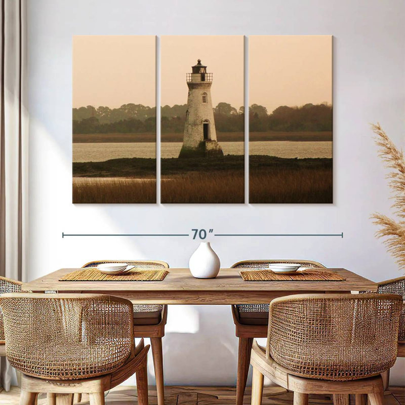 Phare de Cockspur Island, H 42 po x l 65 po