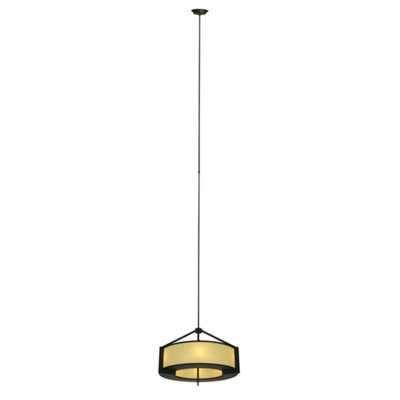 Lustre tambour 6 lumières Sharondale