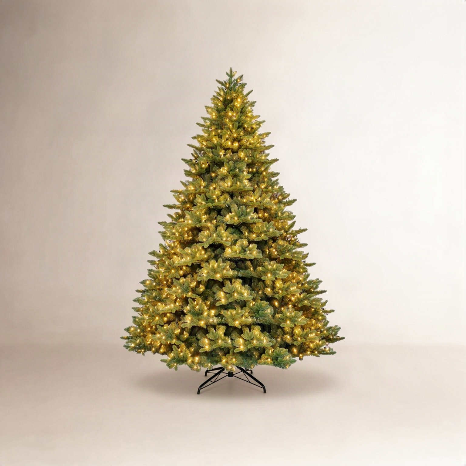 Noble 12' Pre-Lit Fir Christmas Tree