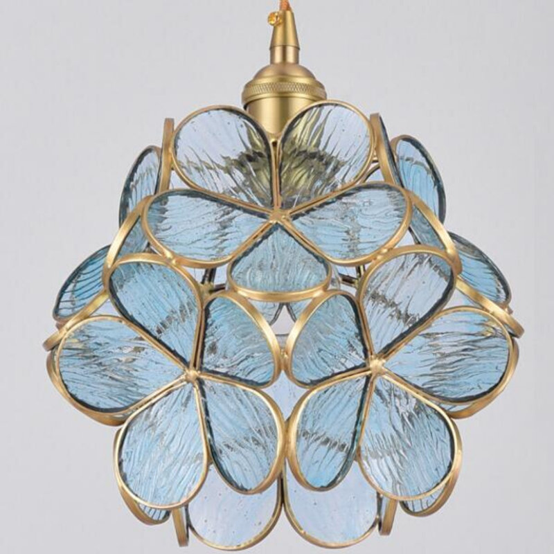 Ouellette 1 - Light Chandelier, Blue