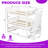 Full Size Triple Bunk Bed With Storage Staircase Separable Design Pine & MDF Construction, Full over Full over Full-2094752833