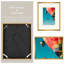 Cadre photo en métal avec passe-partout - Basics by Wayfair ™-88586478-88586485