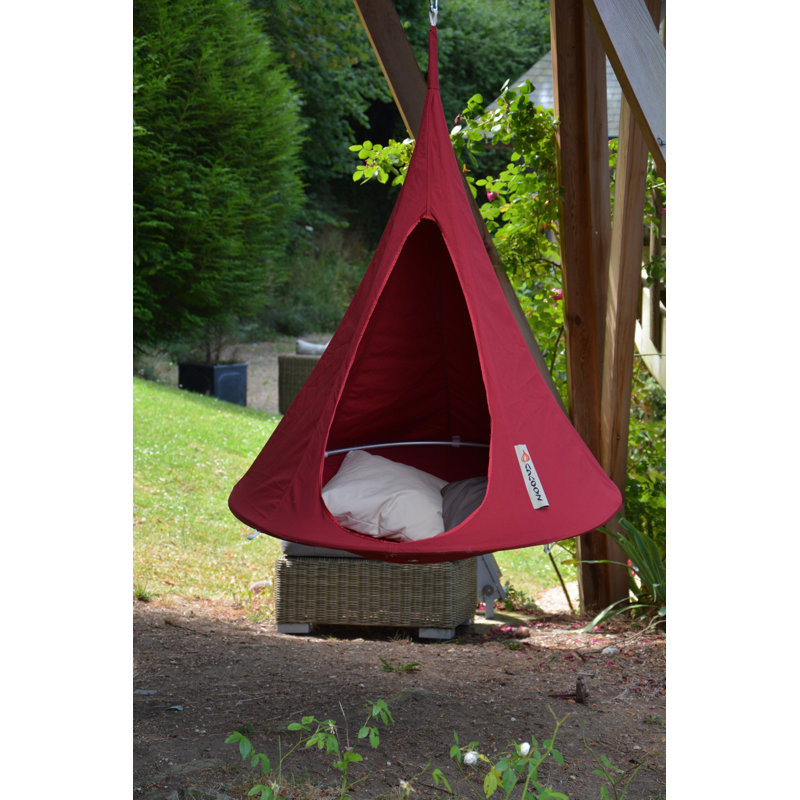 Saffo Hanging Chair, Chili Red, 122cm H x 122cm W x 122cm D