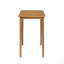 Table de bar d'extérieur carrée en bois d'acacia minimaliste-31202825