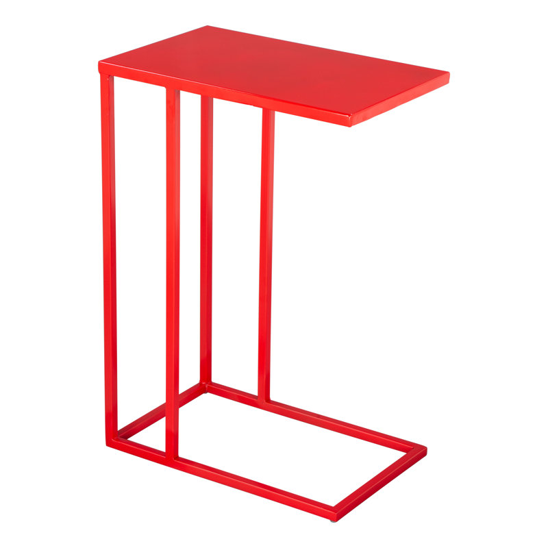 Tanu End Table, Antique Zinc, 23.6" H x 16.5" W x 10" D