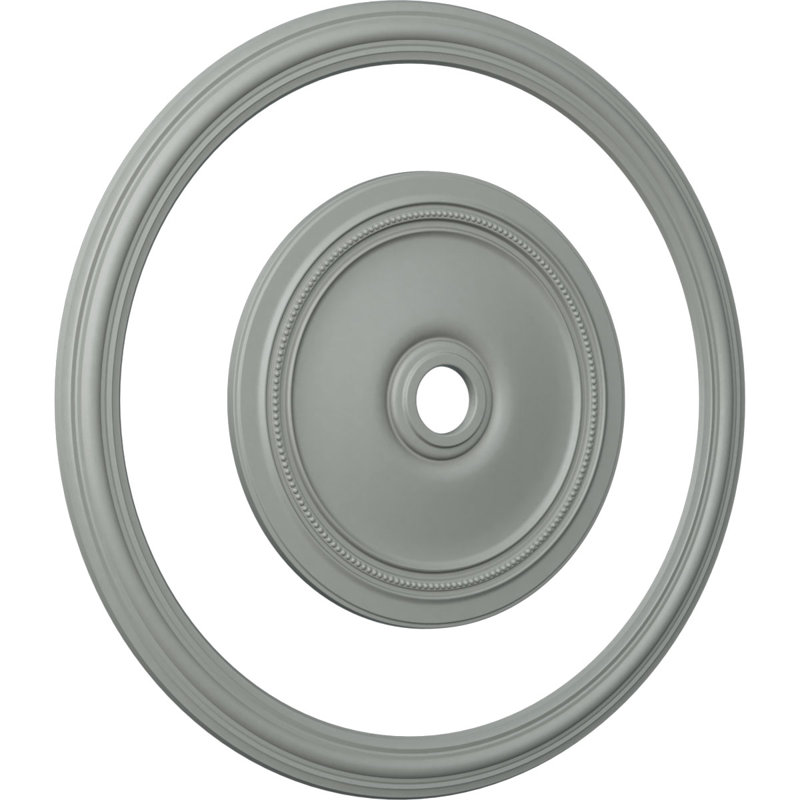 Anneau de plafond 41 3/4 po x 35 1/4 po avec médaillon Diane