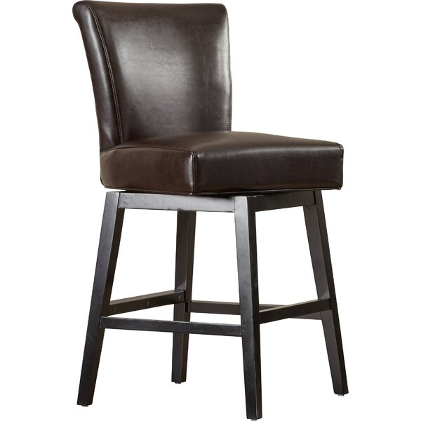 Winston Porter Cheeseman Swivel Stool & Reviews | Wayfair